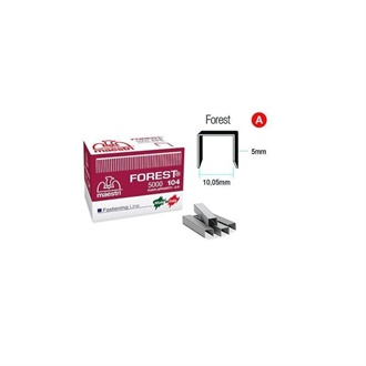 PUNTI FISSATRICE 105 FOREST 5MM 5000PZ        1101202