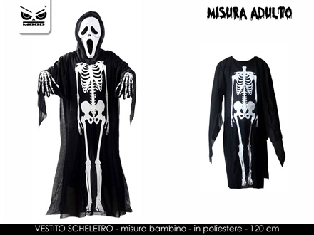VESTITO SCHELETRO HT1044
