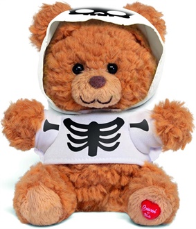 PELUCHE TRUDI ORSO MARLON XS FELPA SCHELETRO  15815