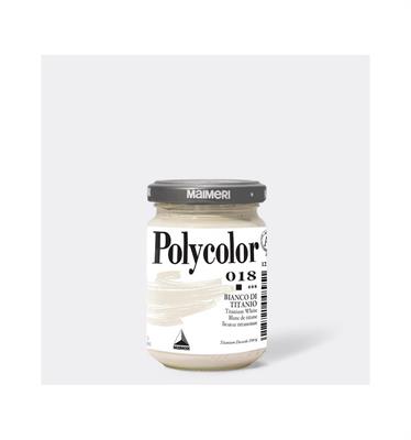 VASETTO POLYCOLOR BIANCO DI TITANIO     140ML M1220018