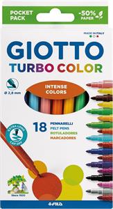 PENNARELLI GIOTTO TURBO COLOR DA 18         073400