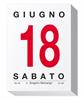BLOCCO CALENDARIO DA MURO BIJOU CANGINI FILIPPI 4,3X5,9CM BM204 ASS.