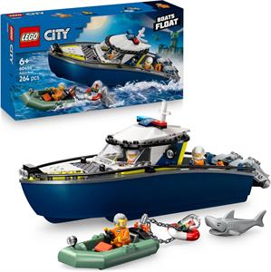 LEGO CITY MOTOSCAFO POLIZIA 60456