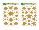 ADESIVI STELLE GLITTER ORO LEBEZ  80829