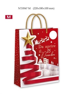 BUSTA SHOPPER NATALIZIA MIS.M       NT8567M