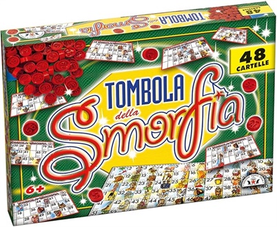 TOMBOLA SMORFIA 96 CARTELLE ART.55