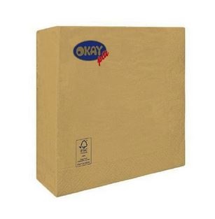 TOVAGLIOLI ORO/ARG 33X33 50PZ OKAY  270050A098/99