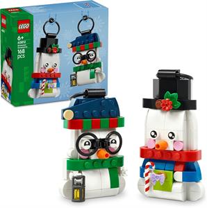 LEGO NATALE PUPAZZI DI NEVE 40812