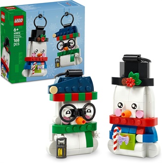LEGO NATALE PUPAZZI DI NEVE 40812
