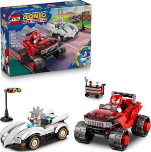 LEGO SONIC AUTO DI SILVER VS MONSTER TRUCK   77118