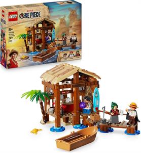 LEGO ONE PIECE LA CAPANNA DEL VILLAGGIO FOOSHA 75636