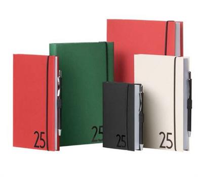 AGENDA GIORNALIERA 7X11 ELASTICO BLACKDAY TASCABIL   7526BD