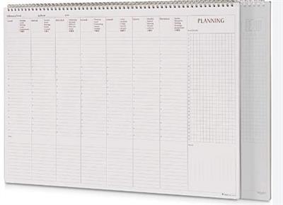 PLANNING DA TAVOLO SETTIMANALE INTEMPO 2025 MAXI 50X35CM 7769PP