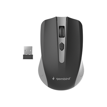 TECHMADE GEMBIRD MOUSE SENZA FILI SPACEGREY/BLACK  MUSW-4B-04-GB