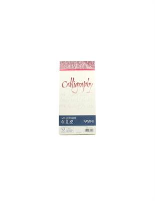 BUSTE CALLIGRAPHY 11X22 AVORIO 100GR 25PZ  A57Q424