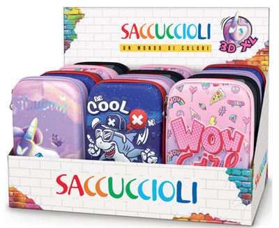 ASTUCCIO RIGIDO SACCUCCIOLI 15,5X22,5X4,5 3D XL 81990