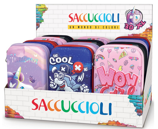 ASTUCCIO RIGIDO SACCUCCIOLI 15,5X22,5X4,5 3D XL 81990