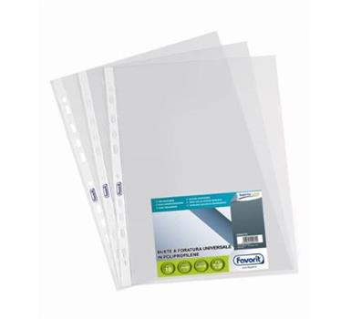 BUSTA CON FORI 35X50 10PZ FAVORIT   400053759