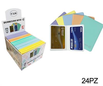 PORTADOCUMENTI SCUDO RFID PASTEL    890SCP