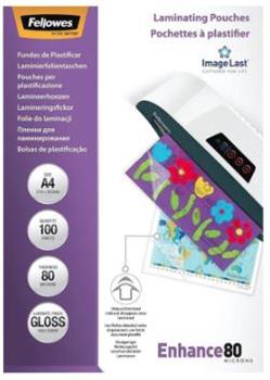 POUCHES PER PLASTIFICATRICI A4 80MY FELLOWES  5306114