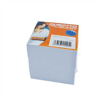 BLOCCO APPUNTI CUBO BIANCO 9X9CM  30NIK050