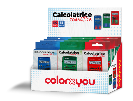CALCOLATRICE SCIENTIFICA 56 FUNZIONI CXU  11039