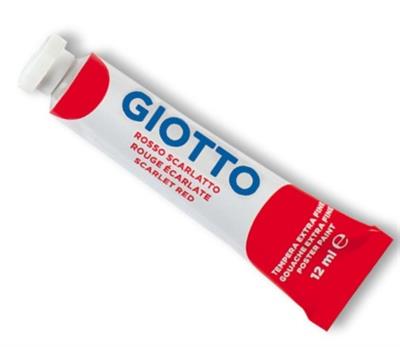 GIOTTO TUBETTI TEMPERA 12 ML ROSSO 08 352008