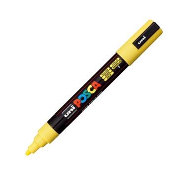 UNI POSCA MARCATORE GIALLO PC-5M