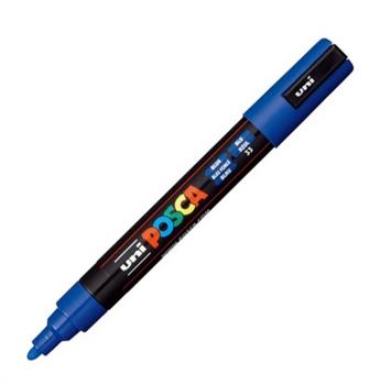 UNI POSCA MARCATORE BLU' PC-5M