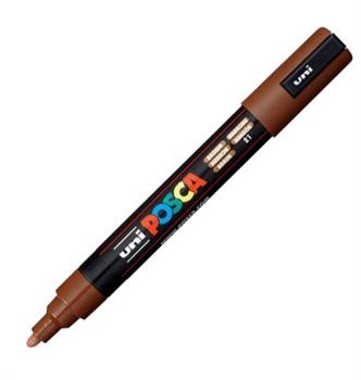 UNI POSCA MARCATORE MARRONE PC-5M