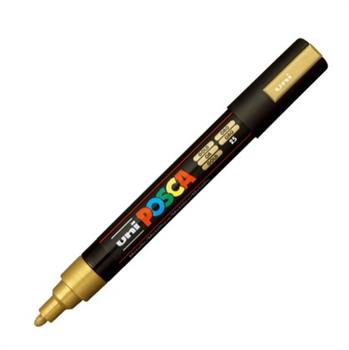 UNI POSCA MARCATORE ORO PC-5M