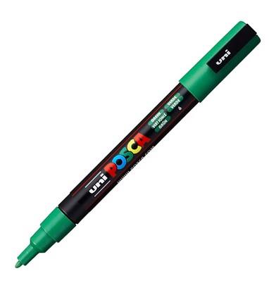UNI POSCA MARCATORE VERDE SCURO PC-3M
