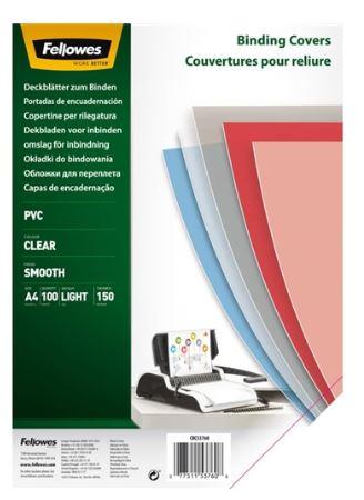 COPERTINE PER RILEGATURA A4 TRASP. FELLOWES 5376001