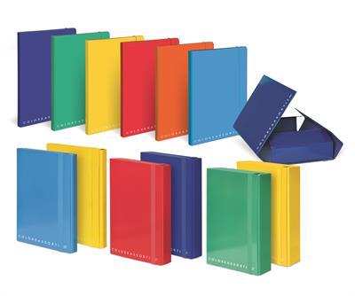 CARTELLINA CON ELASTICO 25X35 DR.3MM ASS. TOP QUALITY  10578
