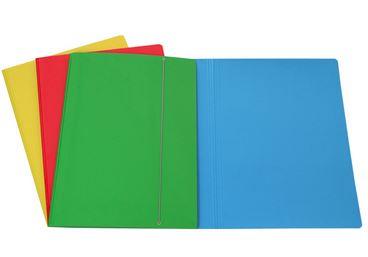 CARTELLA CON ELASTICO CARTONE 250X350 TOP QUALITY ASS. 1801