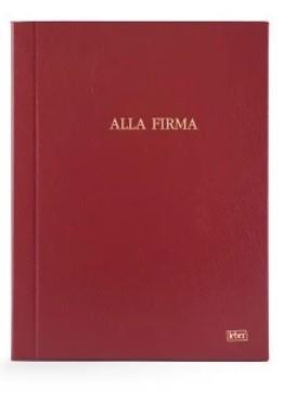 CARTELLA ALLA FIRMA CON LEMBO FERMAFOGLI  0258