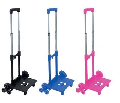 CARRELLO PORTAZAINO 3 RUOTE COLORXYOU ROSA    11032