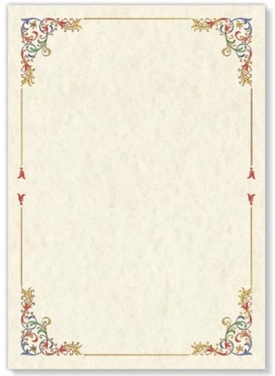 DIPLOMA PERGAMENA A4 LA LEONARDINA  1920-3