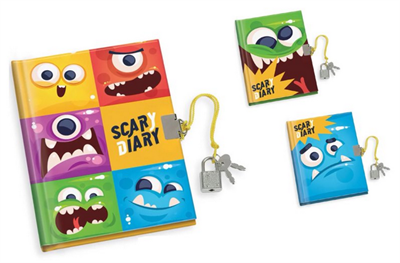 DIARIO PERSONALE MONSTER 81847