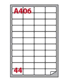 ETICHETTE ADESIVE A4 47,5X25,5MM A406 TOP QUALITY