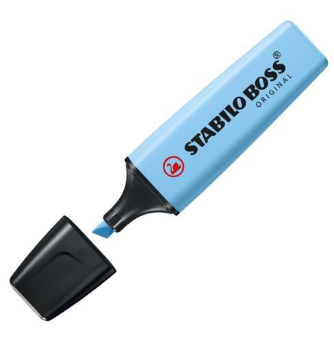 EVIDENZIATORE PASTEL AZZURRO CIELO STABILO  70/112