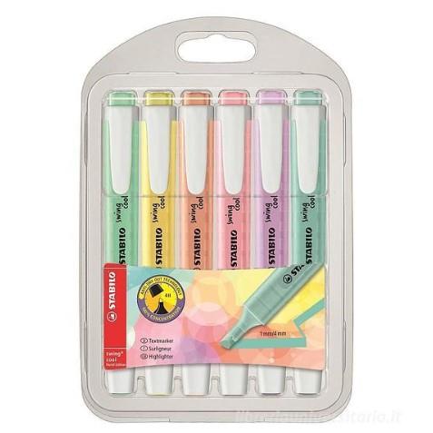 EVIDENZIATORE STABILO SWING COOL PASTEL 6PZ  275/6-08
