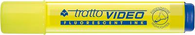 EVIDENZIATORE TRATTO VIDEO GIALLO 12PZ    830201