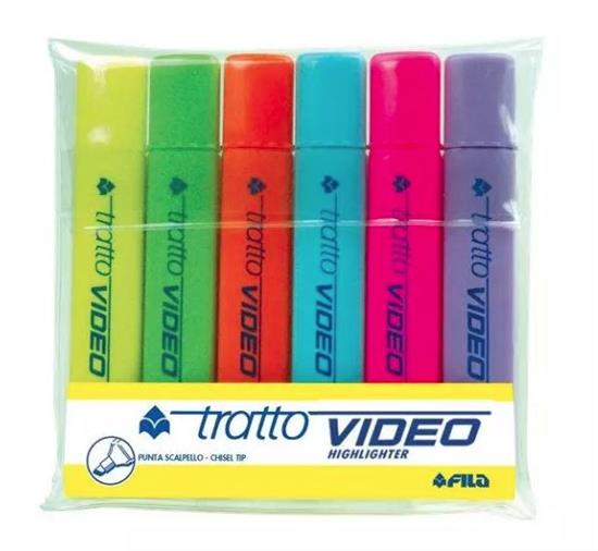 EVIDENZIATORE TRATTO 6PZ.           831000
