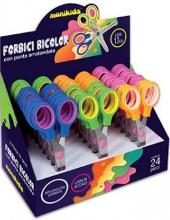 FORBICI PER BAMBINI CM.13 24PZ MONIKIDS 14NIK036