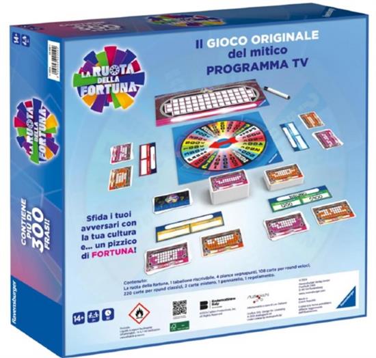 RAVENSBURGER LA RUOTA DELLA FORTUNA GIOCO DA TAVOLO 23490
