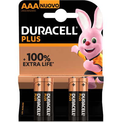 BATTERIE DURACELL MINI STILO AAA MN2400