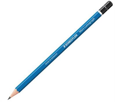 MATITA STAEDTLER MARS LUMOGRAPH  F   100-F 12PZ