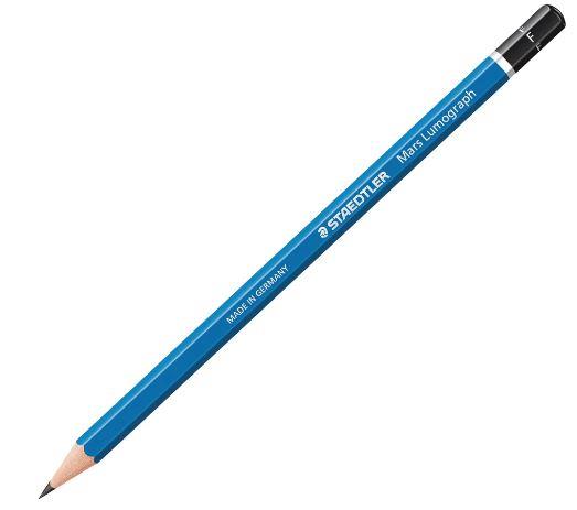 MATITA STAEDTLER MARS LUMOGRAPH  F   100-F 12PZ