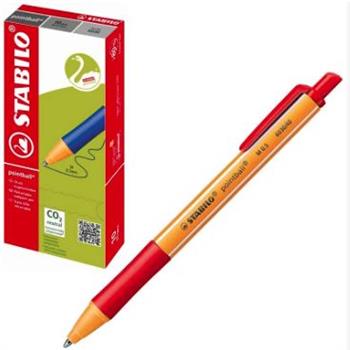 PENNA A SCATTO STABILO POINTBALL 0,5MM ROSSA 6030/40